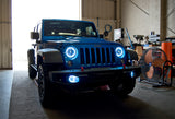 Oracle Jeep Wrangler JK 07-17 LED Waterproof Halo Kit - White - 3943-001