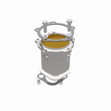 MagnaFlow Direct Fit Catalytic Converter 2003-06 Hyundai Sante FE 3.5L Front Left - 51253