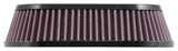 K&N Universal Custom Air Filter - Oval Shape 9.313in OD / 2.375 Height - E-3988
