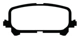 EBC 14+ Acura MDX 3.5 Ultimax2 Rear Brake Pads - UD1724