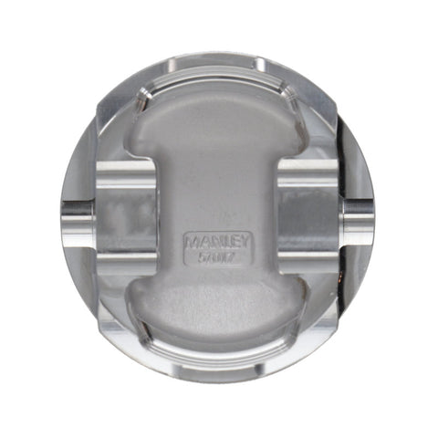 Manley 90-93.5 Eclipse (6 Bolt 4G63T) 86mm +1mm Over Bore 8.5:1 Dish Piston Set w/ Rings - 605010CE-4
