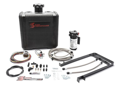 Snow Performance Stg 2 Boost Cooler Water Injection Kit TD Univ. (SS Braided Line and 4AN Fittings) - SNO-450-BRD