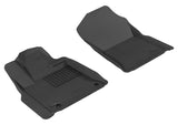 3D MAXpider 2007-2011 Toyota Tundra Reg/DBL Cab/Crewmax Kagu 1st Row Floormat - Black - L1TY14711509