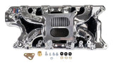 Edelbrock Ford Small-Block 289-302-347 RPM Air-Gap Intake Manifold - Chrome Plasma Finish - 7521-CP
