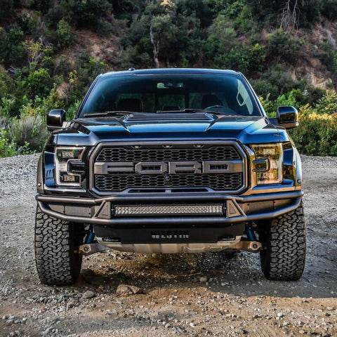 Westin 17-20 Ford F-150 Raptor Outlaw Front Bumper - Tex. Blk - 58-62025