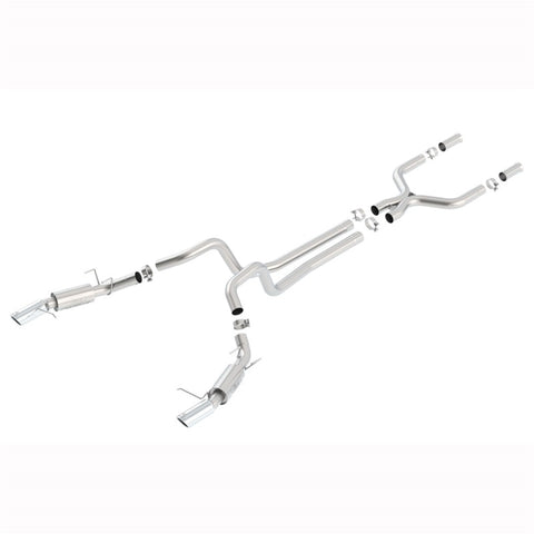 Ford Racing 2011-14 Mustang GT & 2011-12 GT500 3-inch Exhaust System - M-5230-MGTCA30