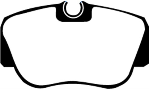 EBC 84-86 Mercedes-Benz 190/190E 2.3 Redstuff Front Brake Pads - DP3778C