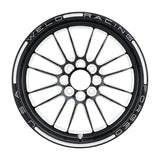 Weld Tuner Import 15x3.5 / 4x100mm BP / 2.25in. BS 1-Piece Black Wheel - 778B-15022