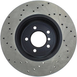 StopTech 04-10 BMW 5-Series & 6-Series Drilled Left Front Rotor - 128.34071L