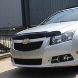 AVS 11-14 Chrysler 200 Carflector Low Profile Hood Shield - Smoke - 20060