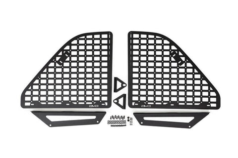 DV8 Offroad 2018+ Jeep Wrangler Rear Window Molle Panels - MPJL-01