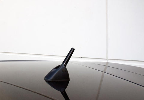 PERRIN 08-14 Subaru WRX/STI & 09-14 Forester Shorty Antenna w/OEM Pivoting Base - 2in. Mast - PSP-BDY-120