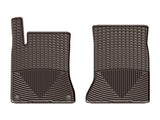 WeatherTech 14-15 Mercedes-Benz CLA/GLA-Class Front Rubber Mats - Cocoa - W402CO