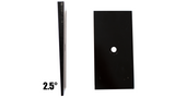 Fishbone Offroad Universal 2.5in Leaf Spring Shim - Black - FB27369