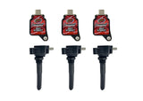 Granatelli 17-18 Ford EcoBoost 3.5TT Hi-Perf Coil-On-Plug Wire Conn Kit w/Coil Packs (45K Volts) - 26-0560HS