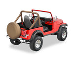Bestop Jeep 80-83 Cj5 / 80-86 Cj7 Sport Bar Cover (Tan) - 80007-04