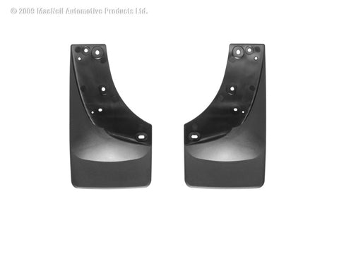 WeatherTech 07 Chevrolet Sliverado Classic No Drill Mudflaps - Black - 110005