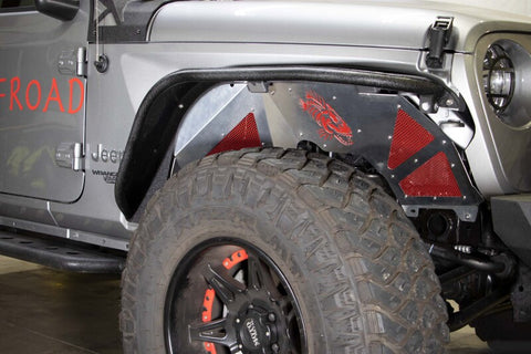 Fishbone Offroad 2018+ Jeep Wrangler JL Front Pair Aluminum Raw Inner Fenders - FB33108F