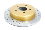 DBA 06-10 Jeep Commander Rear Drilled & Slotted Street Series Rotor - 2531X