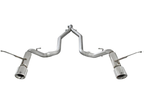 aFe MACHForce XP 14+ Jeep Grand Cherokee V6 3.0L (td) 2.5in DPF-Back 409SS Exhaust w/Resonators - 49-46234