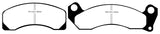 EBC 87-91 Ford Country Squire 5.0 Redstuff Front Brake Pads - DP31166C