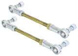 RockJock Adjustable Sway Bar End Link Kit 6 1/2in Long Rods w/ Heims and Jam Nuts pair - CE-99002RD3