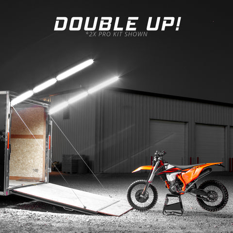 XK Glow Nite Stix Foldable Overhead Light System 5ft - XK-NS-ADV