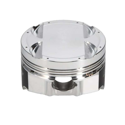 Manley Mitsubishi 4B11 86.5mm Bore 10.0:1 CR -3.5cc Dish Turbo Tuff Piston Set w/ Rings - 624305CE-4