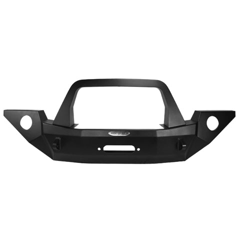 Rock Slide 18-22 Jeep JL 2-4 Door Rigid Full Front Bumper / Complete With Winch Plate - FB-F-100-JL
