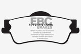 EBC 11+ Chevrolet Caprice 3.6 Yellowstuff Rear Brake Pads - DP41834R