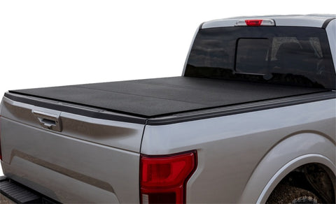 Access LOMAX Folding Hard Cover 08-16 Ford Super Duty F-250/F-350/F-450 6ft 8in Box Black Urethane - B3010039