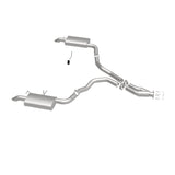 MagnaFlow 75-79 Chevy Corvette V8 5.7L Dual Split Rear Exit Stainless Cat-Back Perf Exhaust - 16710