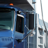 AVS 80-96 Ford Bronco Ventshade Extra Wide 2pc - Silver - 52068