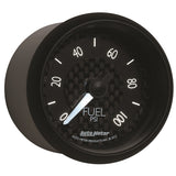 Autometer GT Series 52mm Full Sweep Electronic 0-100 PSI Fuel Pressure Gauge - 8063