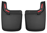 Husky Liners 17 Ford F-250 Super Duty / F-350 Super Duty Rear Mud Guards (w/ Flares) Black - 59471