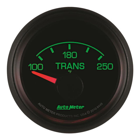 Autometer Factory Match Ford 52.4mm Short Sweep Electronic 100-250 Deg F Transmission Temp Gauge - 8449
