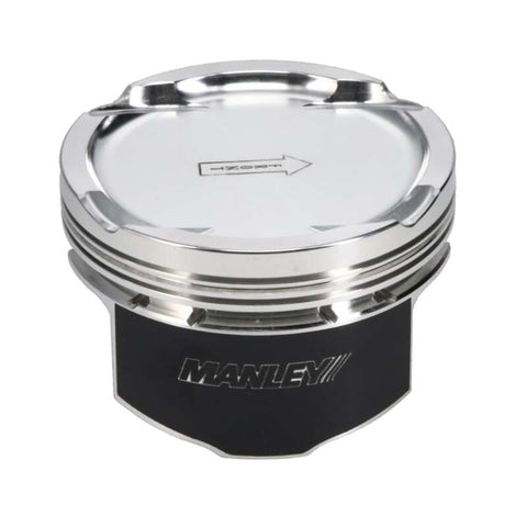 Manley 93-99 Mitsu 4G63 86mm Bore 94mm Stroke 8.5 CR -17cc Dish Piston Set w/ Ring - 618010C-4