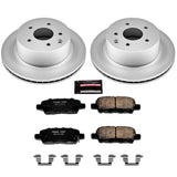 Power Stop 11-19 Nissan Leaf Rear Z17 Evolution Geomet Coated Brake Kit - CRK6761