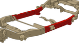 Rust Buster Avalanche/Suburban/Yukon Center Frame Repair Kit - Left - RB7401L