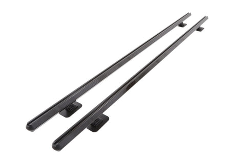 Dee Zee 14-23 Chevrolet Silverado Hex Series Side Rails - Gloss Black 8Ft Bed - DZ99703B