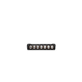 Rigid Industries Revolve 10in Bar w/Amber Trim Ring - 411613