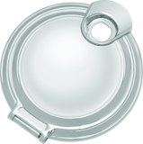 Kuryakyn Easy Fill Fuel Door Chrome - 6998