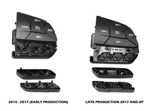 Tazer 15-17 Dodge Challenger/Charger/Durango/15-17 Jeep Grand Cherokee Aux Buttons - Type A - Z_AUX_A