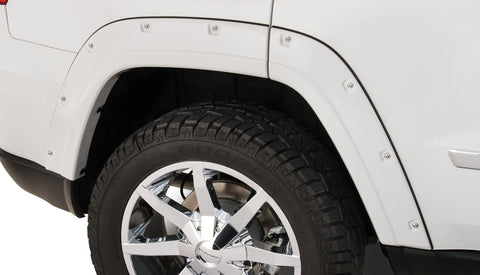 Bushwacker 11-18 Jeep Grand Cherokee Pocket Style Flares 4pc Does Not Fit SRT8 - Black - 10927-02