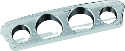Kuryakyn Tri-Line Gauge Trim 14-Up Touring Models Chrome - 7284