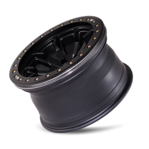 Dirty Life 9303 DT-1 17x9 / 8x170 BP / -12mm Offset / 130.8mm Hub Matte Black Wheel- Beadlock - 9303-7970MB