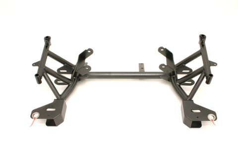 BMR 98-02 4th Gen F-Body K-Member w/ LS1 Motor Mounts and Pinto Rack Mounts - Black Hammertone - KM003-1H