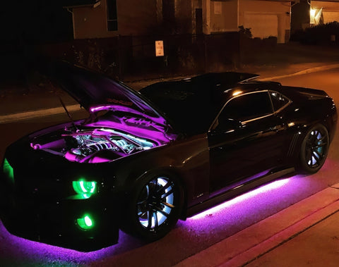 Oracle Engine Bay LED Kit 48in - Pink - 4217-009