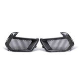 Anderson Composites 21-22 Ford Mustang Mach 1 Carbon Fiber Air Duct Bezels - AC-ADB21FDMUM1