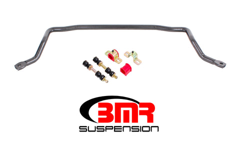BMR 78-87 G-Body Front Solid 1.25in Sway Bar Kit w/ Bushings - Black Hammertone - SB020H